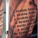 Tattoos - Black and Grey Manchester United Memorial Tattoo by David Mushaney - 89830